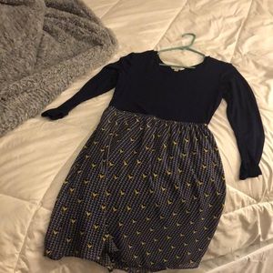 Rare find!  Hearts and anchor navy dress